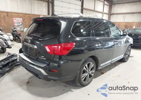 2019 Nissan Pathfinder Platinum from USA, damaged, VIN 5N1DR2MMXKC595274